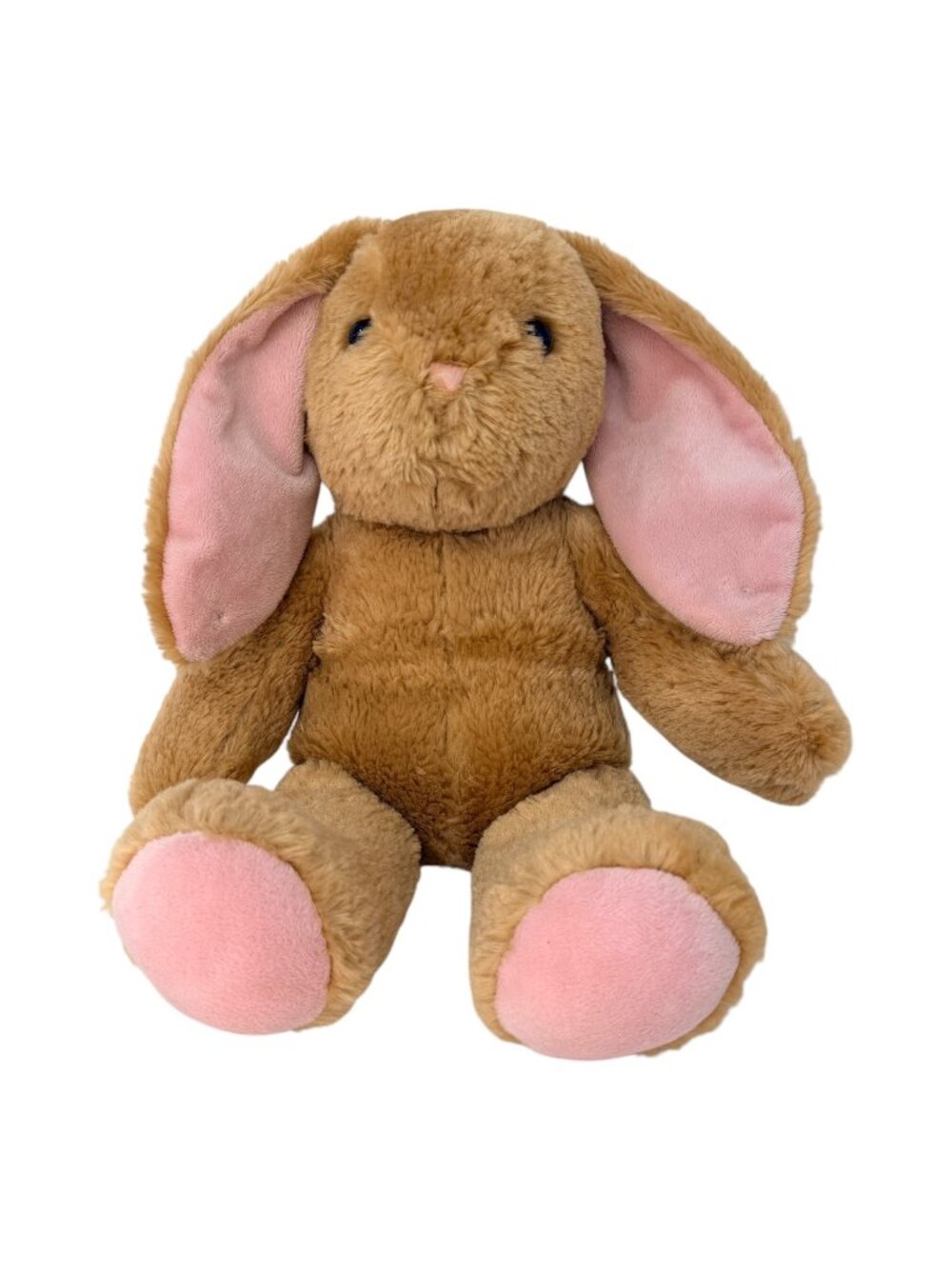 Build A Bear Workshop Pawlette Bunny Plush 15" Brown Rabbit Stuffed Animal